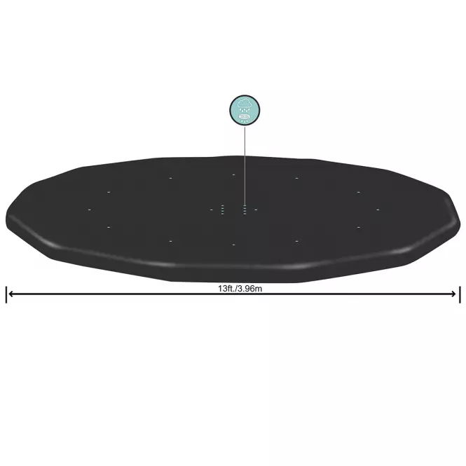 Fedő keret medencére 3,96 m 58292