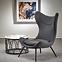 Fotel Atlantis antracit/fekete,11