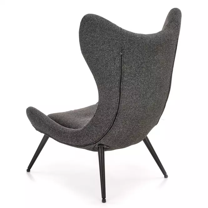 Fotel Atlantis antracit/fekete,3