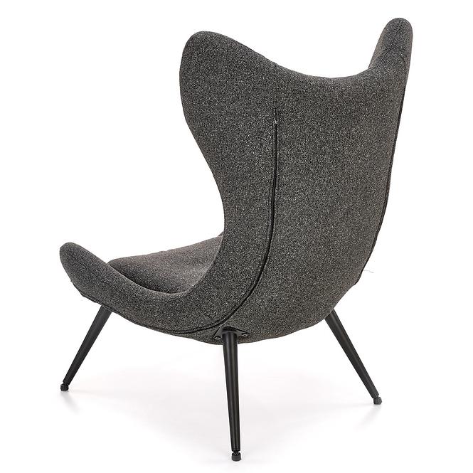 Fotel Atlantis antracit/fekete,3