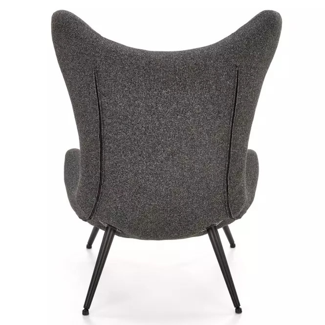 Fotel Atlantis antracit/fekete,4