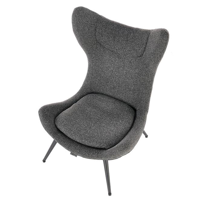 Fotel Atlantis antracit/fekete
