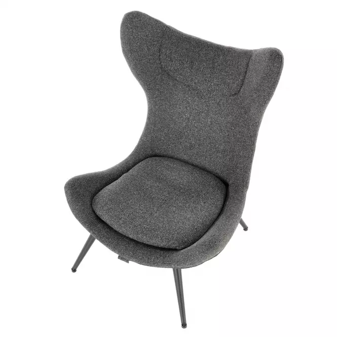 Fotel Atlantis antracit/fekete,5