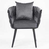 Fotel Avatar 2 szürke/fekete
