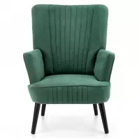 Fotel Delgado zöld/fekete