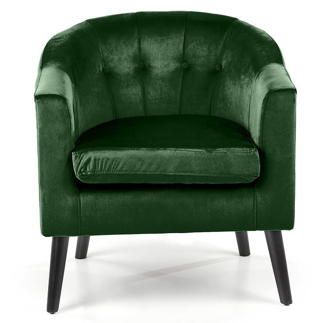 Fotel Marshal zöld/fekete
