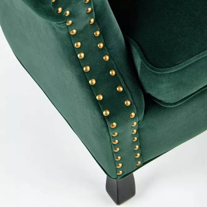 Fotel Titan zöld/fekete