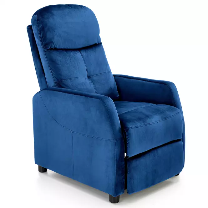 Fotel Felipe 2 sötétkék,5