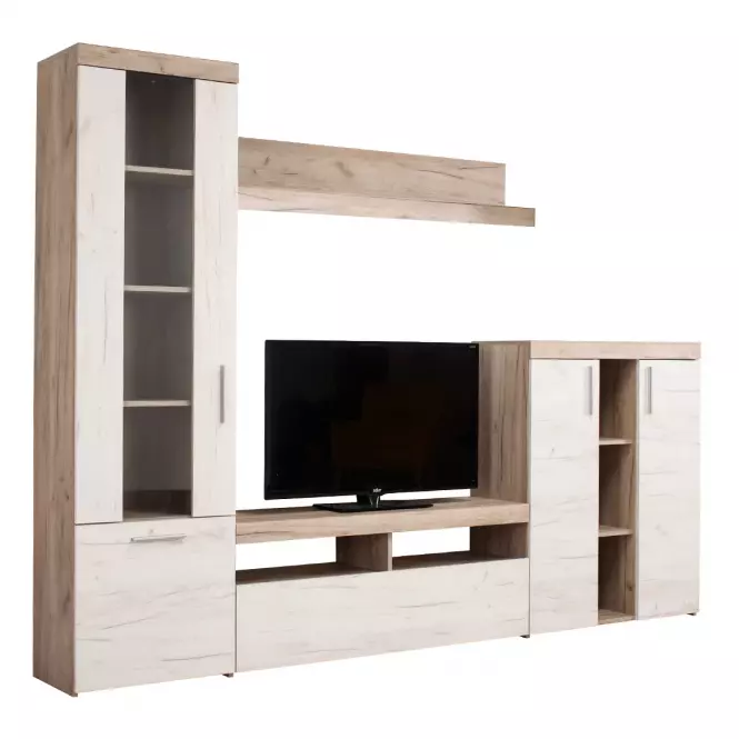 Nappali bútor Arno szürke/fehér tölgy 11008760,3