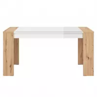 Asztal Molise artisan/fehér 11008226
