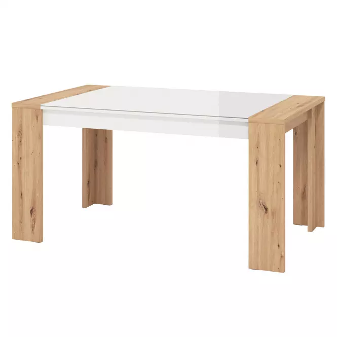 Asztal Molise artisan/fehér 11008226,2