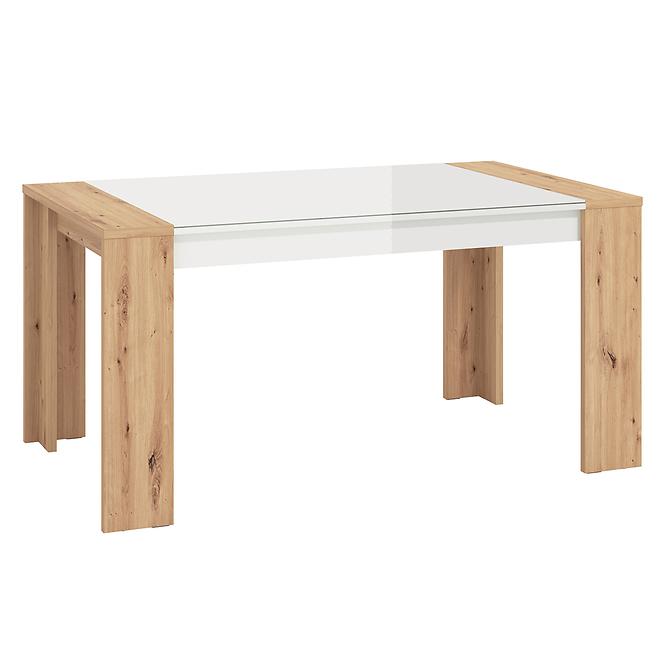 Asztal Molise artisan/fehér 11008226