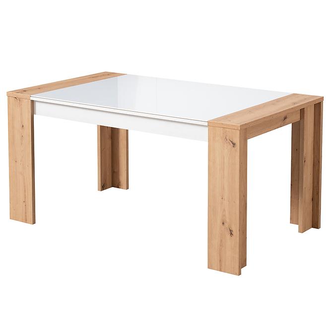 Asztal Molise artisan/fehér 11008226