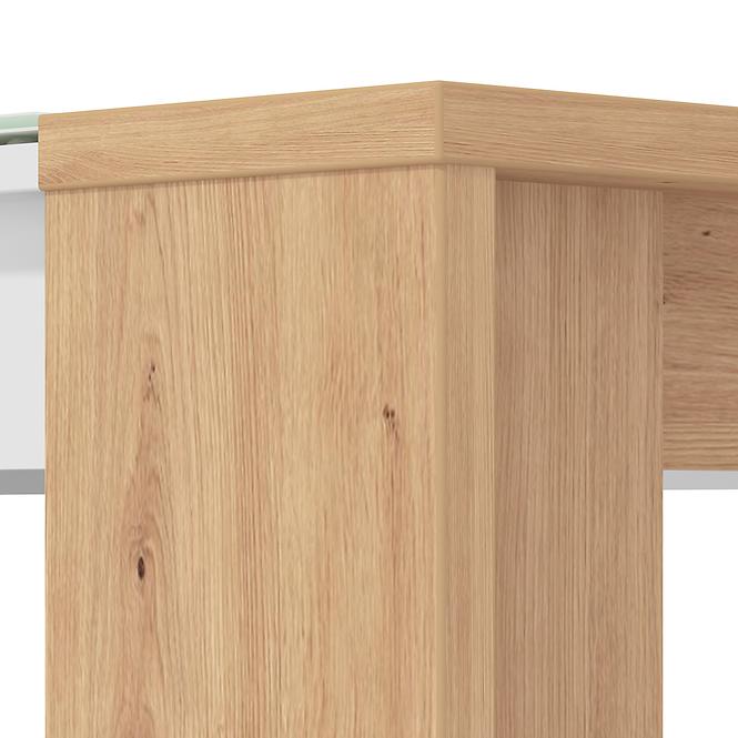 Asztal Molise artisan/fehér 11008226