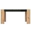 Asztal Molise artisan/fekete 11008342,2