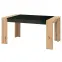 Asztal Molise artisan/fekete 11008342,3
