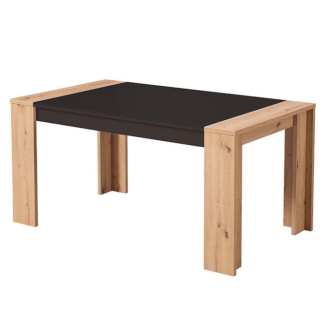 Asztal Molise artisan/fekete 11008342