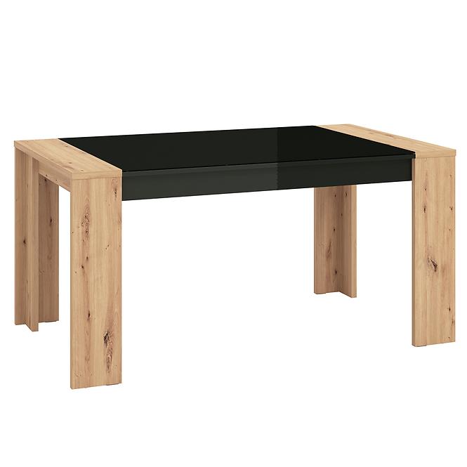 Asztal Molise artisan/fekete 11008342