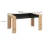 Asztal Molise artisan/fekete 11008342,7