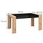 Asztal Molise artisan/fekete 11008342,7