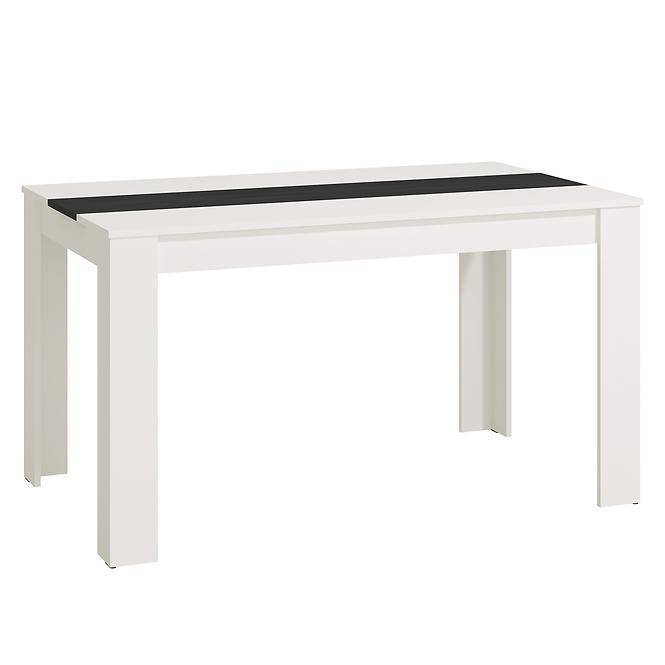 Asztal Domus 135x80 fehér 11008795