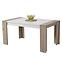 Asztal Cremona TS 155x90 szürke tölgy/fehér 11008801,7