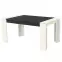 Asztal Cremona TS 155x90 fehér/fekete 11008805,2