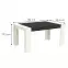 Asztal Cremona TS 155x90 fehér/fekete 11008805,5