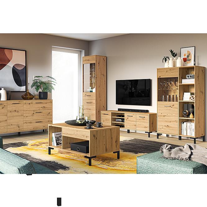 Vitrin Nevio 19 tölgy artisan