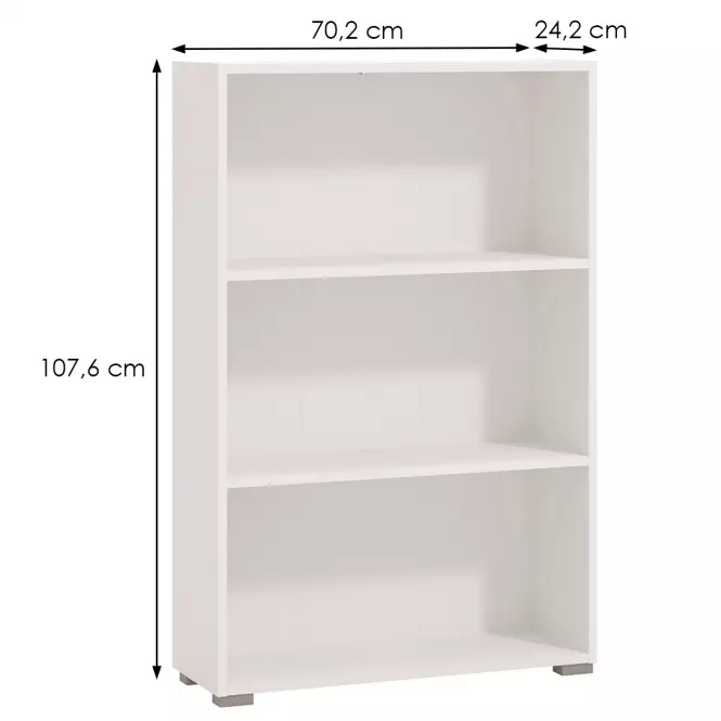 Regál Tomar 3 fehér 11011434