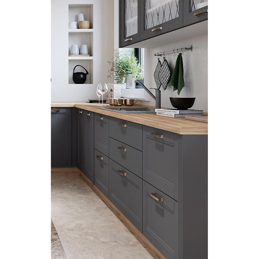 Konyhaszekrény Tara V7-80-2k/4 graphite mat