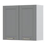 Konyhaszekrény Tara V7-80-2k/4 graphite mat