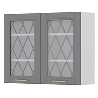 Konyhaszekrény Tara V7-90-2ks/4 graphite mat