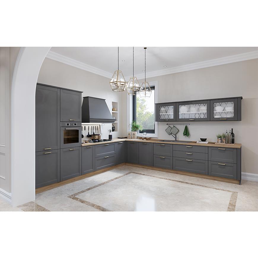 Konyhaszekrény Tara V9-Ug-1k/4 graphite mat