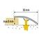Védősáv LW 30 5W1 1,86m manila tölgy,6