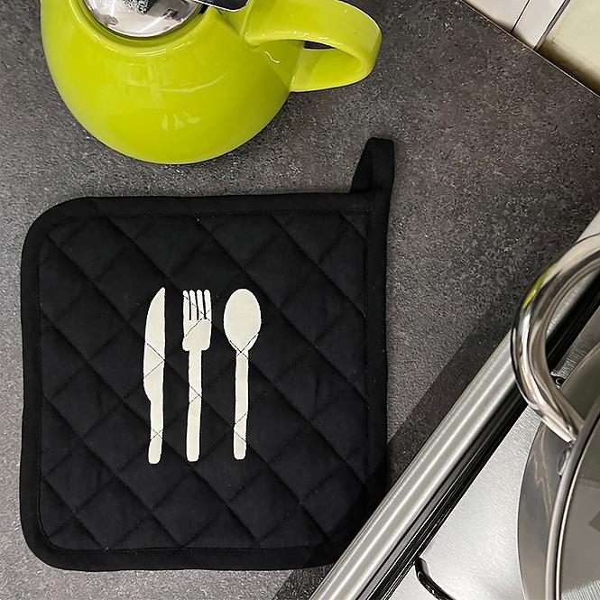 Konyhai kesztyű MODERN fekete,2