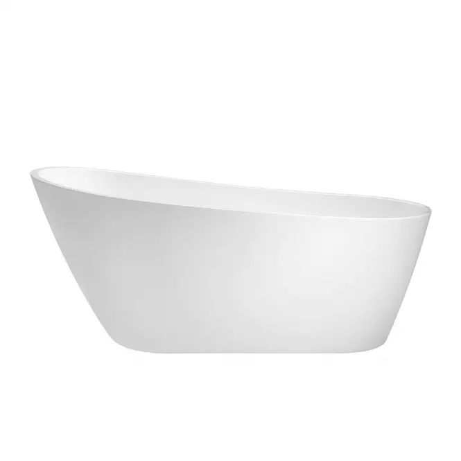 Fürdőkád Melody 150/80 + szifon click-clack fekete túlfolyóval slim fekete