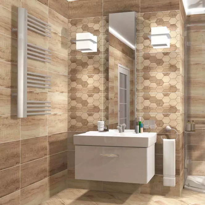 Csempe Oslo Beige 25/50,2