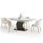 Asztal Vincenzo 160/200 Mdf/Acél – Fehér/Fekete,13