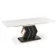 Asztal Vincenzo 160/200 Mdf/Acél – Fehér/Fekete,9
