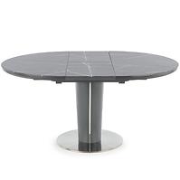 Asztal Ricardo 120/160 Hamuszürke/Marmur/Sötét Hamuszürke