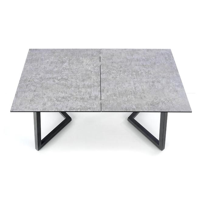 Asztal Tiziano 160/210 Fényes Popel/Sötét Hamuszürke,3