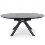 Asztal Vertigo 130/180 Fekete Marmur/Fekete