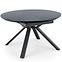 Asztal Vertigo 130/180 Fekete Marmur/Fekete,5