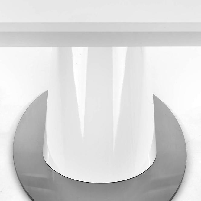 Asztal Odense 160/200 Mdf/Acél – Fehér