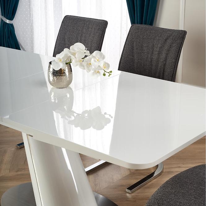Asztal Odense 160/200 Mdf/Acél – Fehér