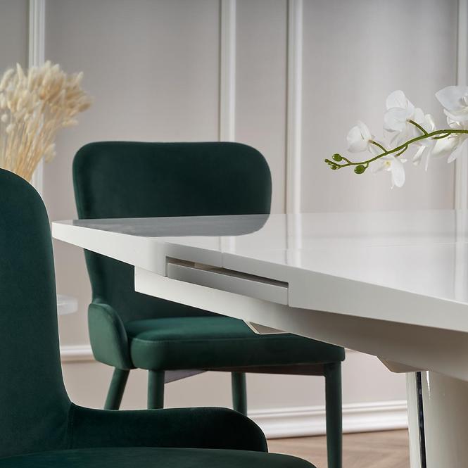 Asztal Odense 160/200 Mdf/Acél – Fehér