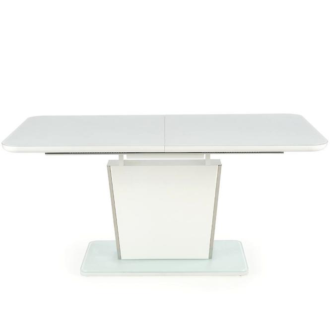 Kinyitható asztalok  Bonari 160/200x90cm Üveg/Mdf/Acél – Fehér