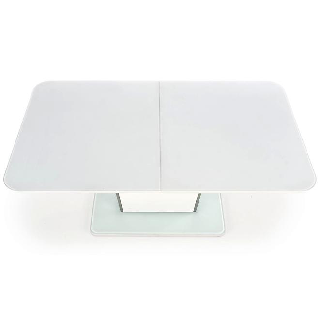 Kinyitható asztalok  Bonari 160/200x90cm Üveg/Mdf/Acél – Fehér