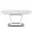 Kinyitható asztalok  Blanco 160/200x90cm Üveg/Mdf/Acél – Fehér Marmur/Fehér